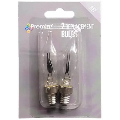 2 Replacement Flickering Light Bulbs